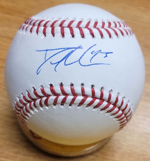 Autographed DAKOTA HUDSON Official Major League Baseball