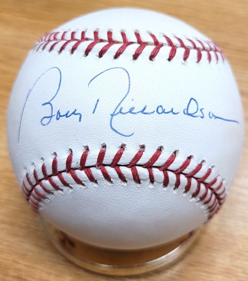 Autographed Bobby Richardson Rawlings Official American League Baseball