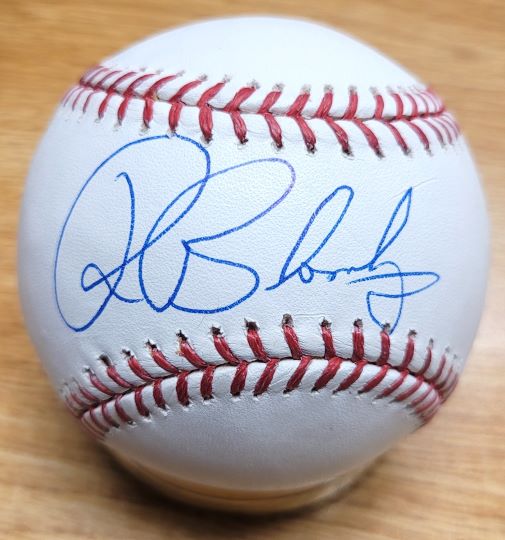 Autographed RON BLOMBERG Official Rawlings  Major League Baseball