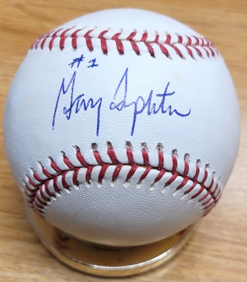 Autographed GARRY TEMPLETON Official Major League Baseball