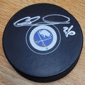 Autographed MATTHEW BARNABY Buffalo Sabres Hockey Puck