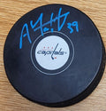 AUTOGRAPHED ANTHONY MANTHA Washington Capitals Hockey Puck