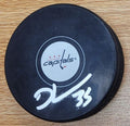 Autographed DARCY KUEMPER Washington Capitals Hockey Puck