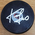 Autographed DANIIL TARASOV Columbus Blue Jackets Hockey Puck