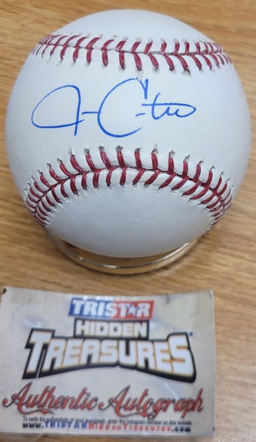 Jason Castro Autographed Official Major League Baseball Tristar