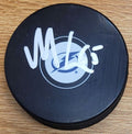 Autographed MAXWELL CROZIER Tampa Bay Lightning Hockey Puck