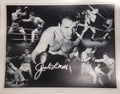 Autographed JAKE LAMOTTA 11X14 Boxing photo