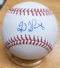 Autographed DAVE LAPOINT Rawlings Official Major League Baseball