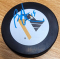 Autographed BRYAN TROTTIER Pittsburgh Penguins Hockey Puck