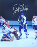 Autographed DARRYL SITTLER "HHOF 1989" 11X14 Toronto Maple Leafs Photo JSA