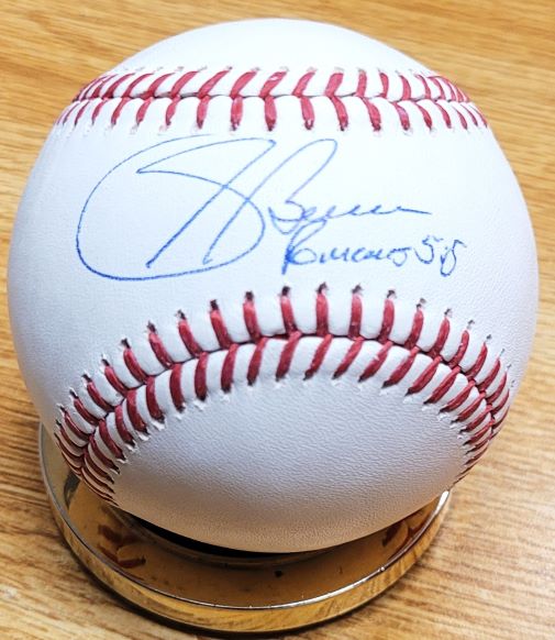 Autographed SID BREAM Rawlings Official Major League Baseball