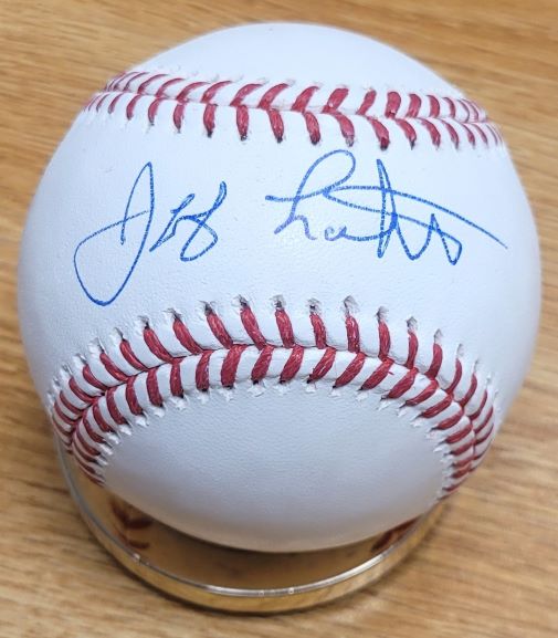 Autographed JEFF LAHTI Offical Major League Baseball