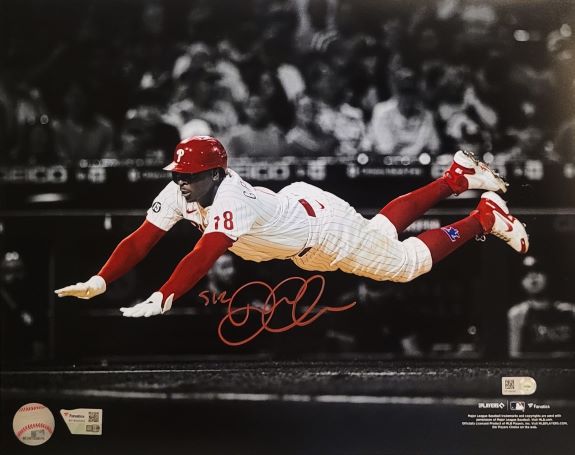 Autographed DIDI GREGORIUS 11x14 Philadelphia Phillies Photo Fanatics