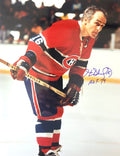 Autographed HENRI RICHARD "HOF 79" Montreal Canadiens 11x14 Photo