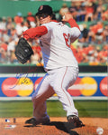 AUTOGRAPHED ERIC GAGNE "WS 07" 16X20 Boston Red Sox photo