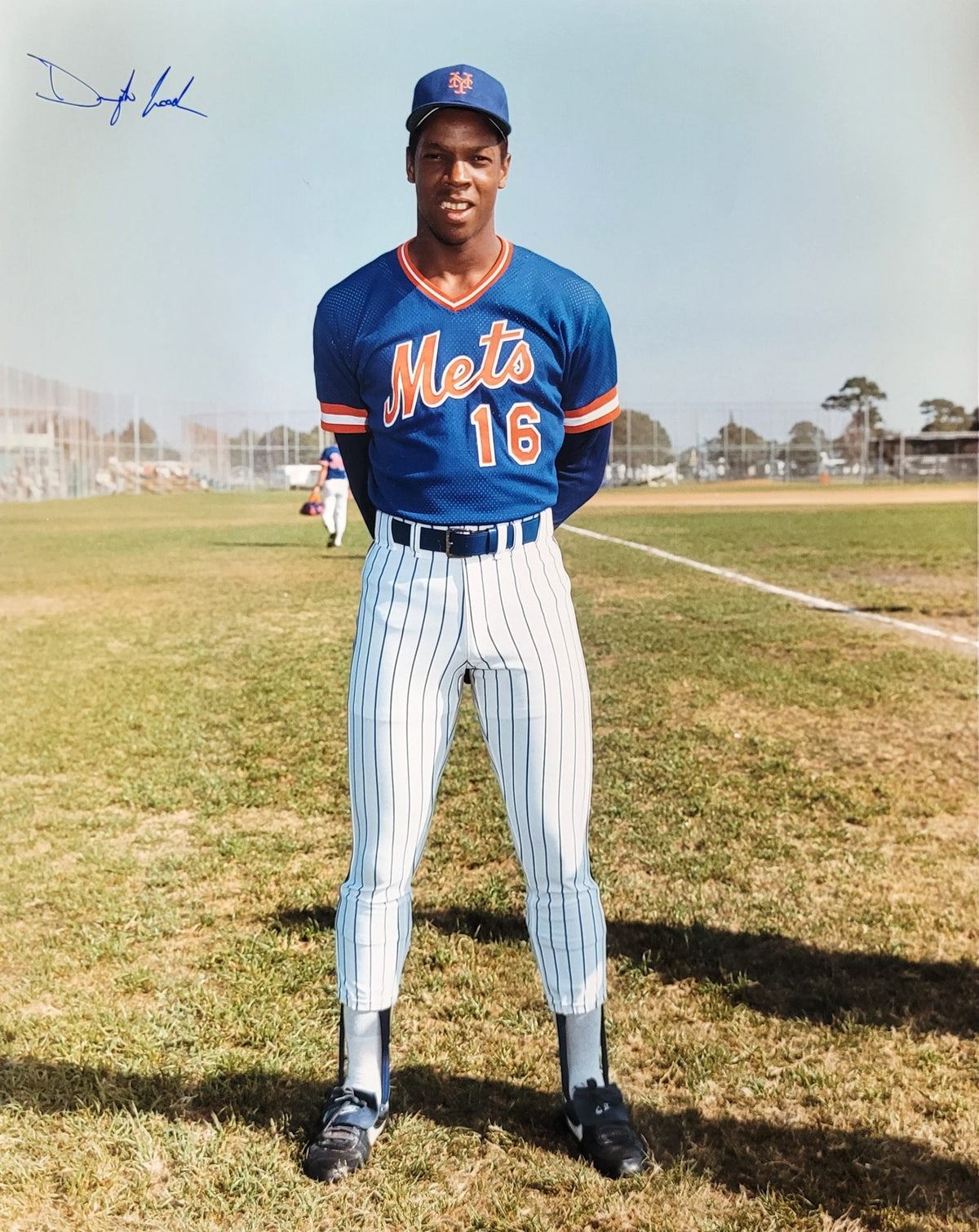 AUTOGRAPHED Doc Gooden New York Mets 16x20 Photo