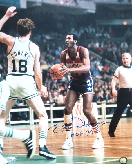 Autographed Elvin Hayes "HOF 90" Washington Bullets 16x20 Photo