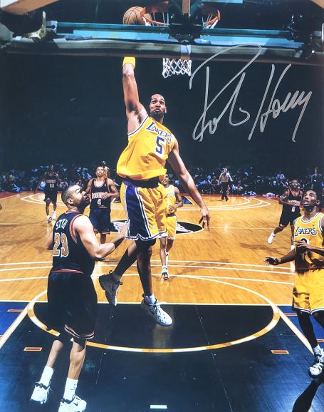 Autographed ROBERT HORRY 16X20 Los Angeles Lakers Photo