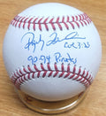 Autographed RANDY TOMLIN "90-94 Pirates" Official Major League Baseball