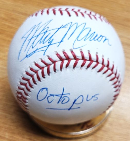 Autographed Marty Marion "Octopus" Rawlings Official Major League Baseball