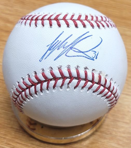 Autographed Tyler Austin Rawlings Official Major League Baseball