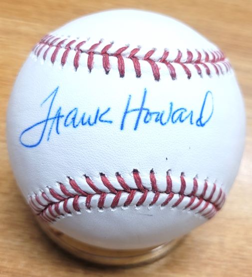 Autographed FRANK HOWARD Official Major League Baseball