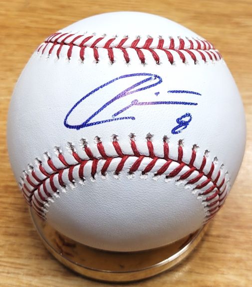 Autographed CARTER KIEBOOM Official Major League Baseball