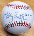 Autographed JOHNNY LOGAN Official Major League Baseball