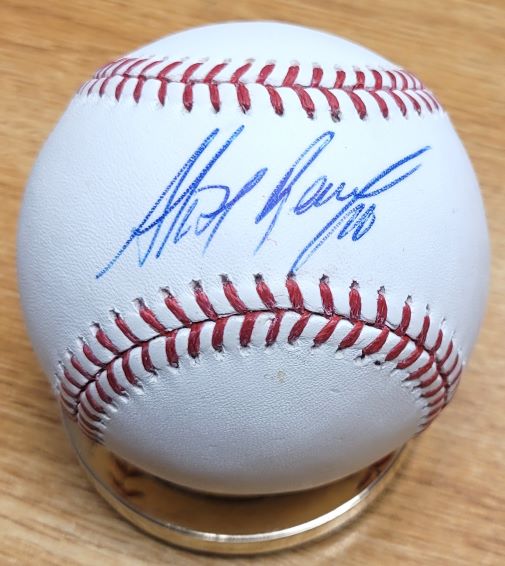 Autographed ALEXEI RAMIREZ  Official Major League Baseball