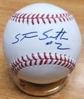 Autographed STEVE SMITH Official Major League Baseball