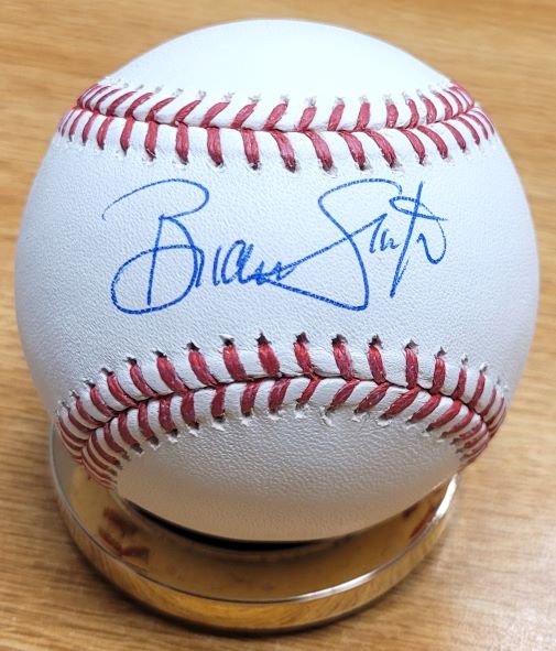 Autographed BRIAN SNITKER Official Major League Baseball
