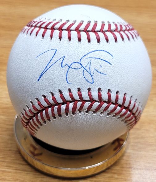 Autographed MAX STASSI Official Major League Baseball