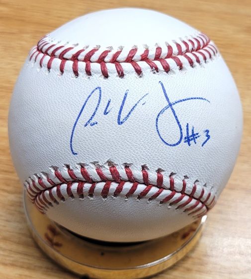 Autographed JOSE VIDRO Official Major League Baseball