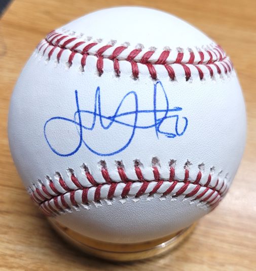 Signed Jordan Yamamota Rawlings Official Major League Baseball with COA
