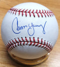 Autographed Chris Young  Rawlings Official Major League Baseball