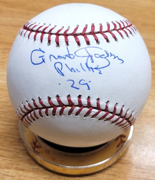Grant Jackson "Phillies 29" Autographed Official Major League Baseball