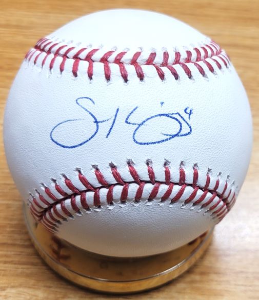 Autographed Scott Kingery Phillies  Rawlings Official Major League Baseball  COA