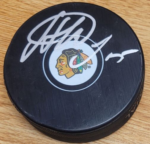 Autographed ARTEM ANISIMOV Chicago Blackhawks Hockey Puck