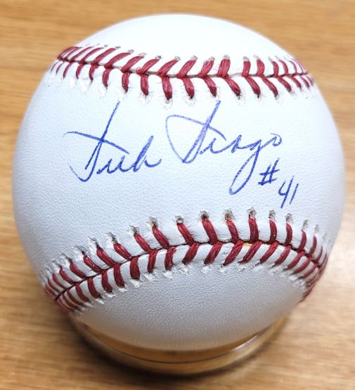 Autographed DICK DRAGO Official Major League Baseball