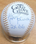 Autographed BENJI MOLINA "2x GG" Official Rawlings Gold Glove Major League Baseball
