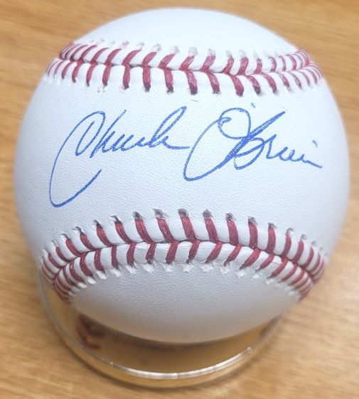 Autographed CHARLIE O'BRIEN Official Major League Baseball