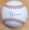 Autographed JUD FABIAN Official Rawlings Major League Baseball