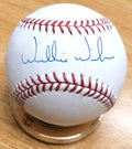 Autographed WILLIE WILSON Official Major League Baseball