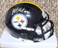 Autographed CHRISTIAN KUNTZ  Pittsburgh Steelers Mini Helmet