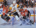Autographed Ron Francis 16x20 Pittsburgh Penguins Photo with JSA COA