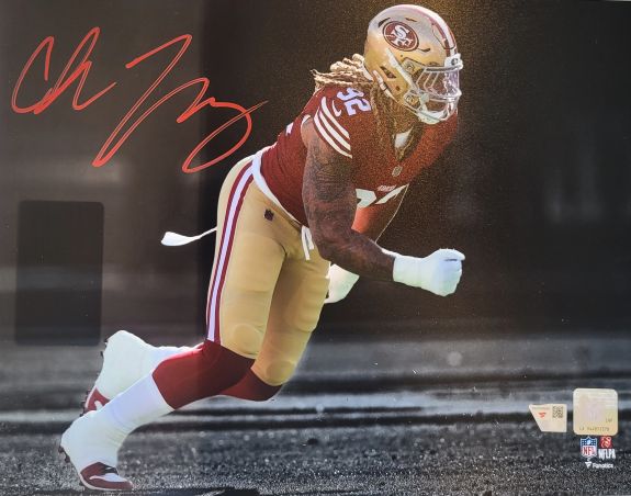 Autographed CHASE YOUNG San Francisco 49ers 11x14 photo Fanatics