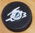 AUTOGRAPHED GAGE GONCALVES Tampa Bay Lightning Hockey Puck