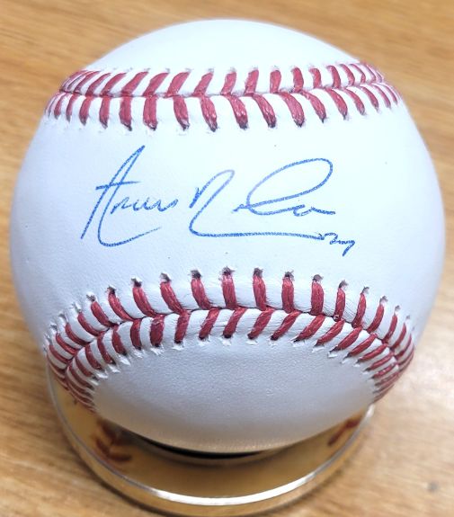 AARON NOLA Autographed Official Major League Baseball