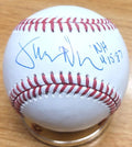 Autographed JUAN NIEVES "4/5/87" Official Major League Baseball