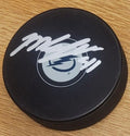 AUTOGRAPHED MITCHELL CHAFFEE Tampa Bay Lightning Hockey Puck